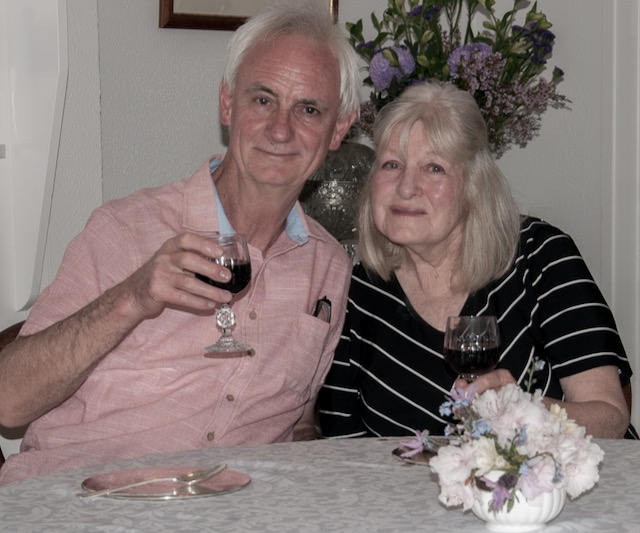 Anniversary dinner at home in isolation