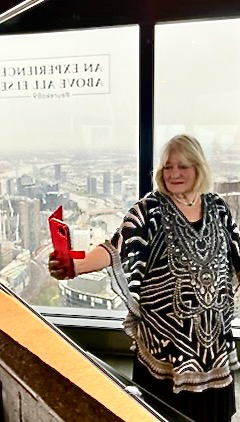 Viewing Melbourne  from the Eureka Tower