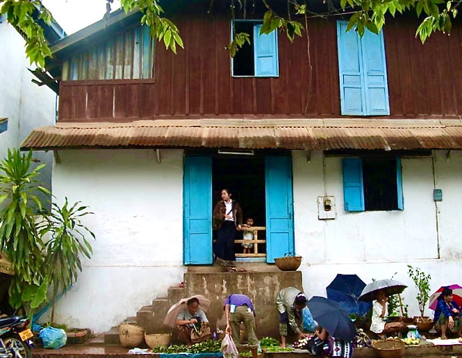 Street scene, Luang Prabang