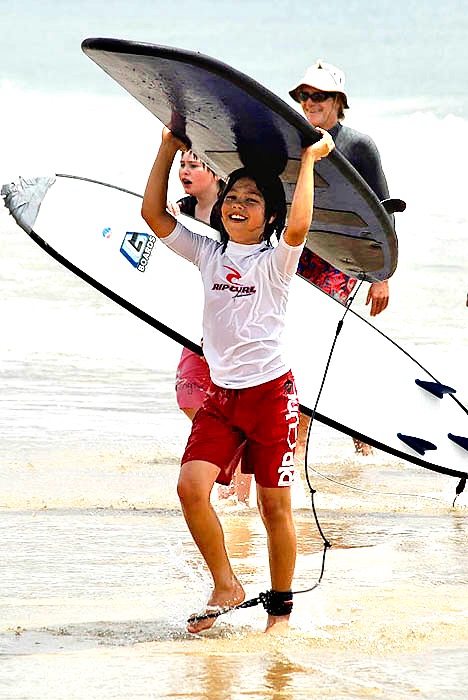 Happy surfer, Nov 2007