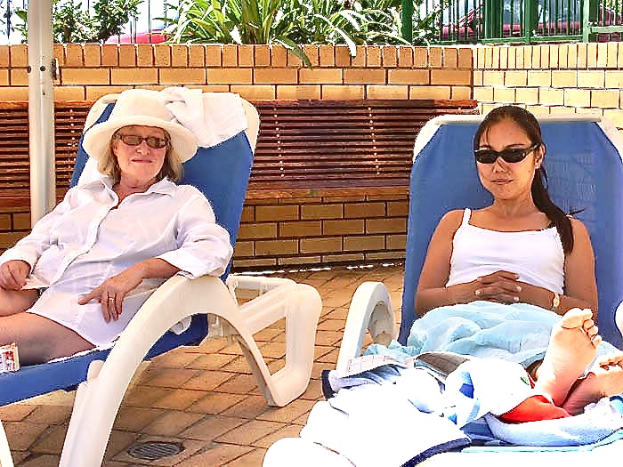 Poolside, Nov, 2007