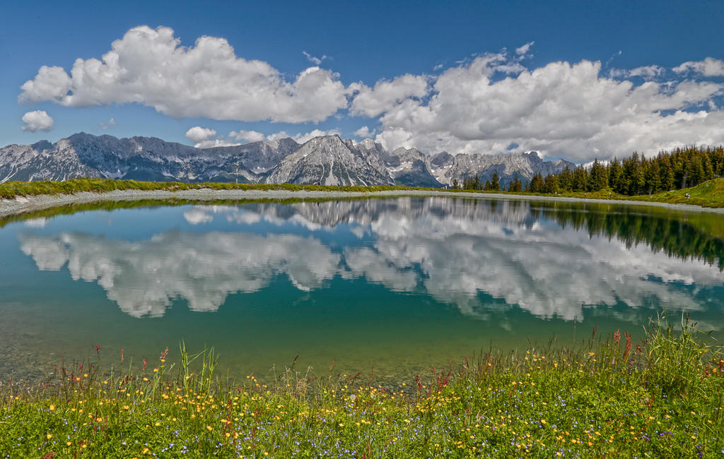 Reflecting clouds