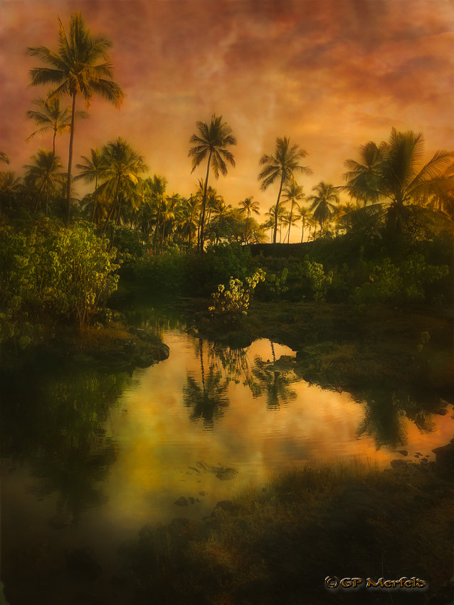 Reflecting on the ancient Heleipalala Fishpond II