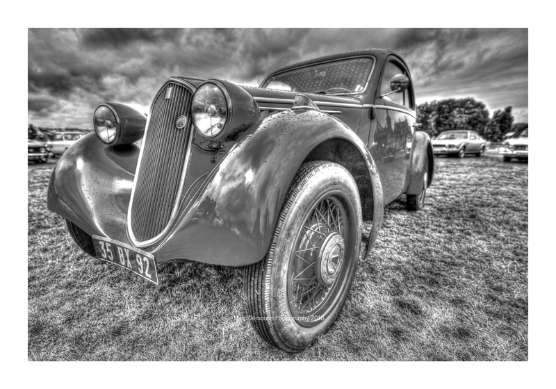 Cars BW HDR 141