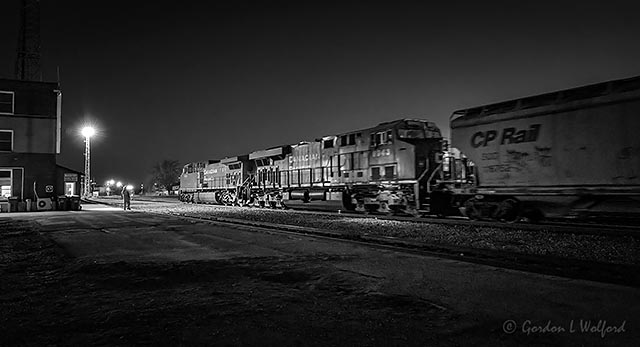 Departing Freight Train P1520878BW