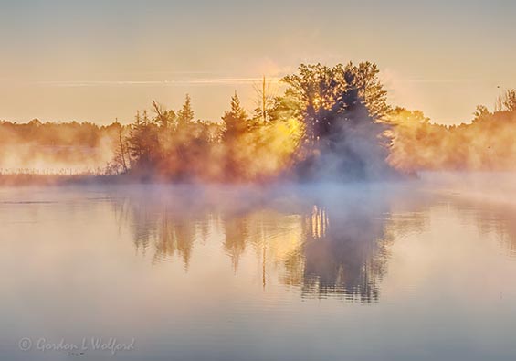 Misty Rideau Canal At Sunrise DSCN19093-5