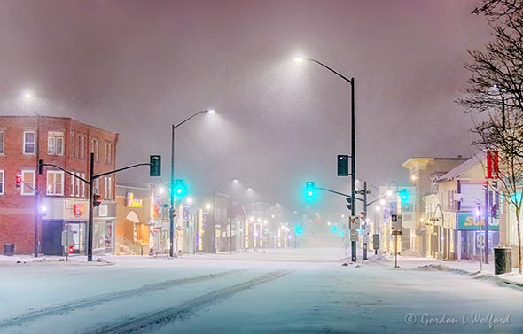 Beckwith Street On A Snowy Night 90D12730-4