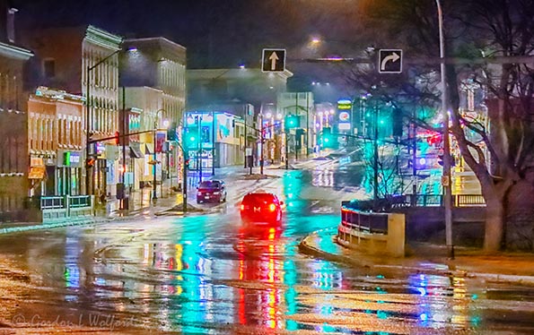 Wet Beckwith Street At Night 90D17217-21