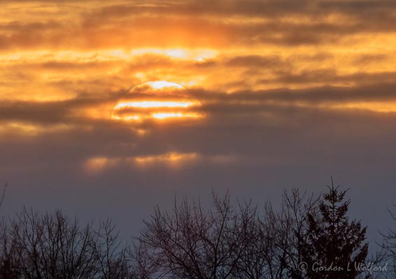 Clouded Sun Rising DSCN120561