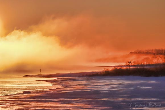 Steam Fog On The Rideau Canal At Sunrise 90D58083