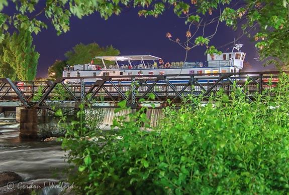 Kawartha Voyageur Through Leaves Before Dawn 90D67476