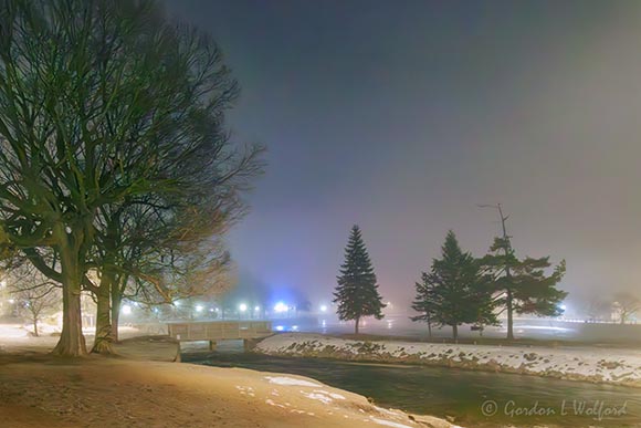 Victoria Basin In Night Fog 90D103063