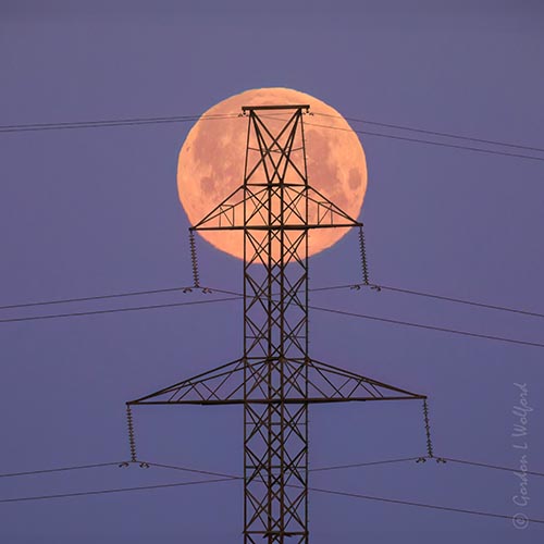 Setting Full Snow Moon Beyond Hydro Tower DSCN159661