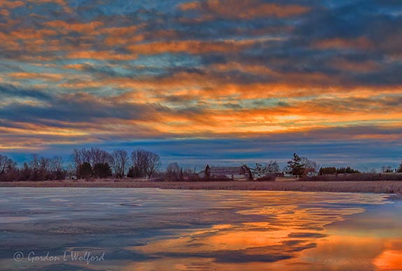 Clouded Sunrise Beyond Otter Creek DSCN017465