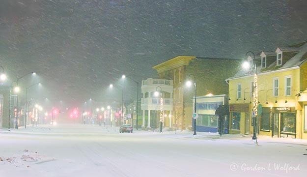 Beckwith Street In Snowstorm 90D141184