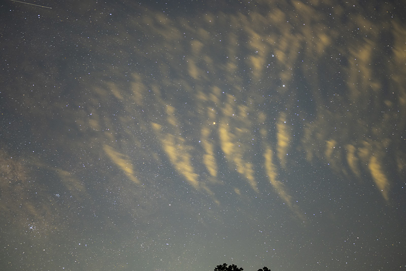 Passing clouds