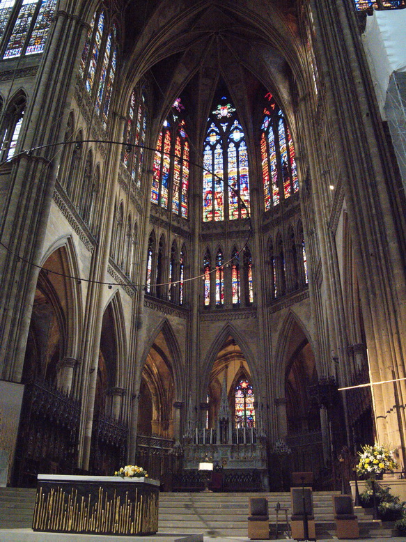 Inside Cathdrale St-Etienne