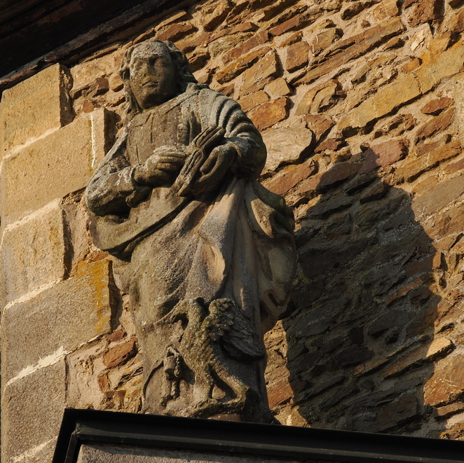 Eglise St Vincent - Weicherdange - one of the four evangelists