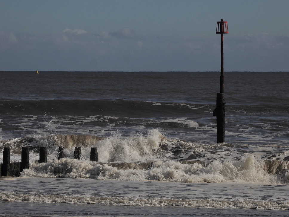 Tide coming in