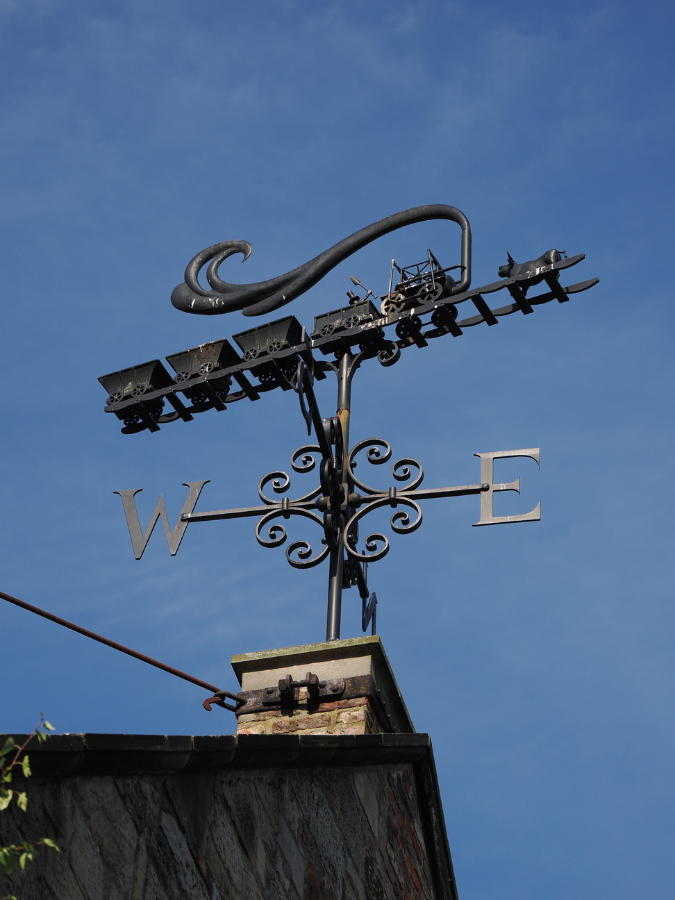 Beamish Museum - colliery weather vane