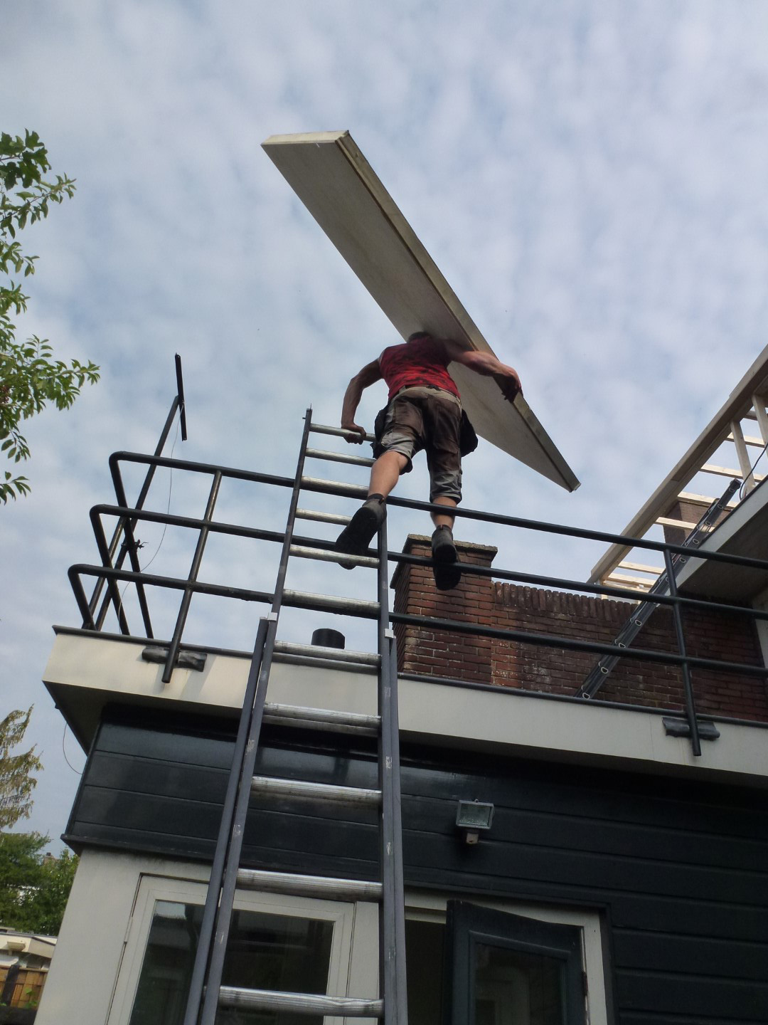 Opbouw Nieuwe Dakkapel