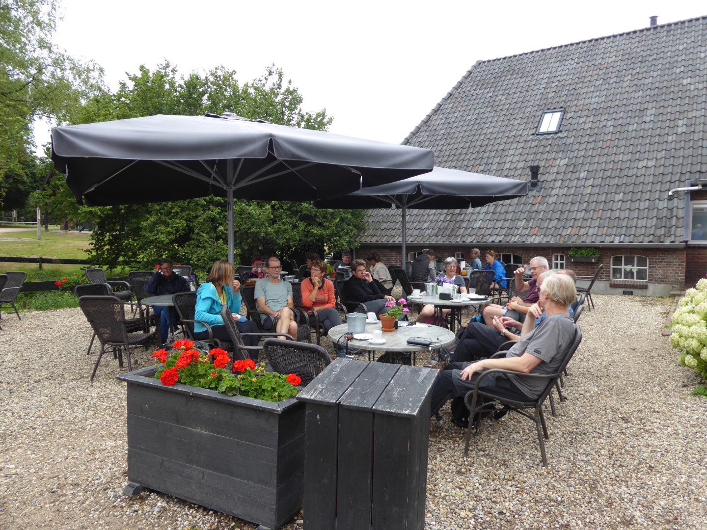 Terras Boerderij Mossel