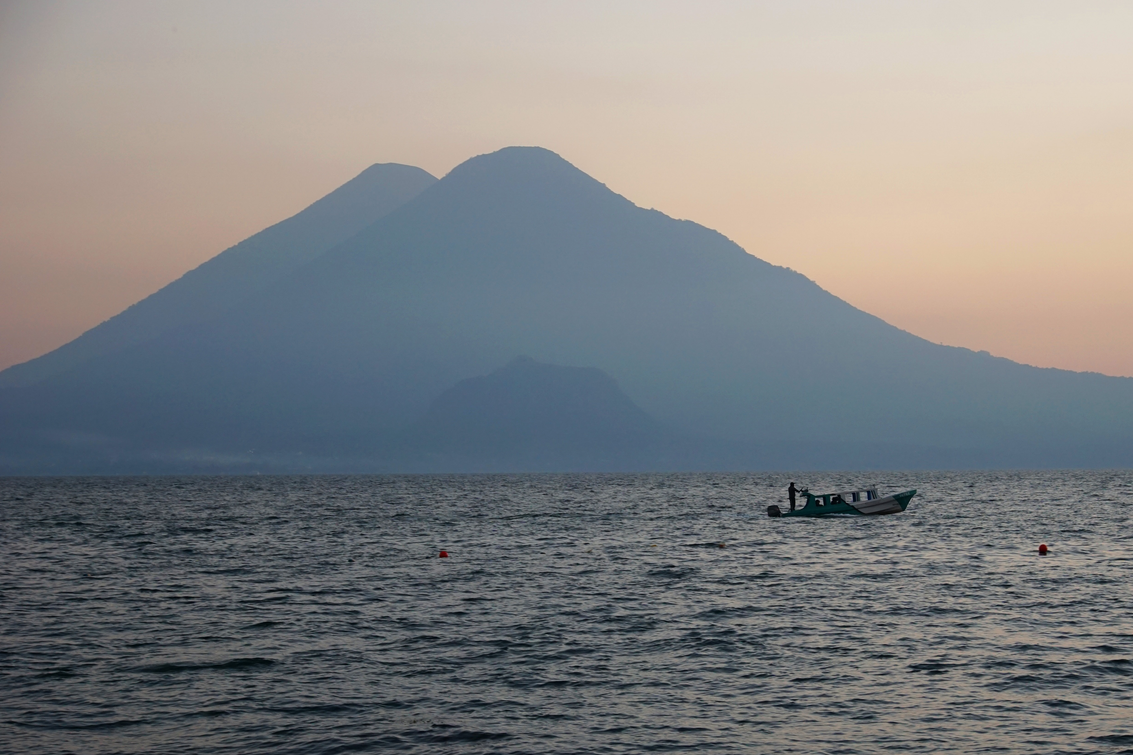 Volcanos Toliman (front) and Atitlan (back)
