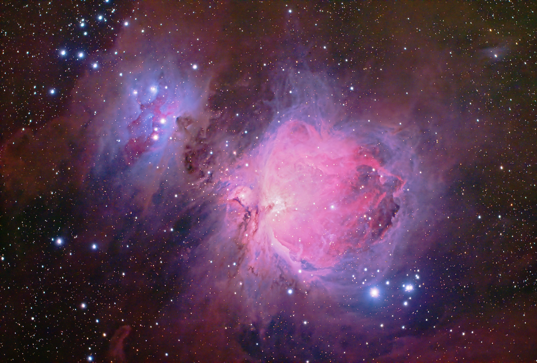 Orion Nebula & Running Man Nebula