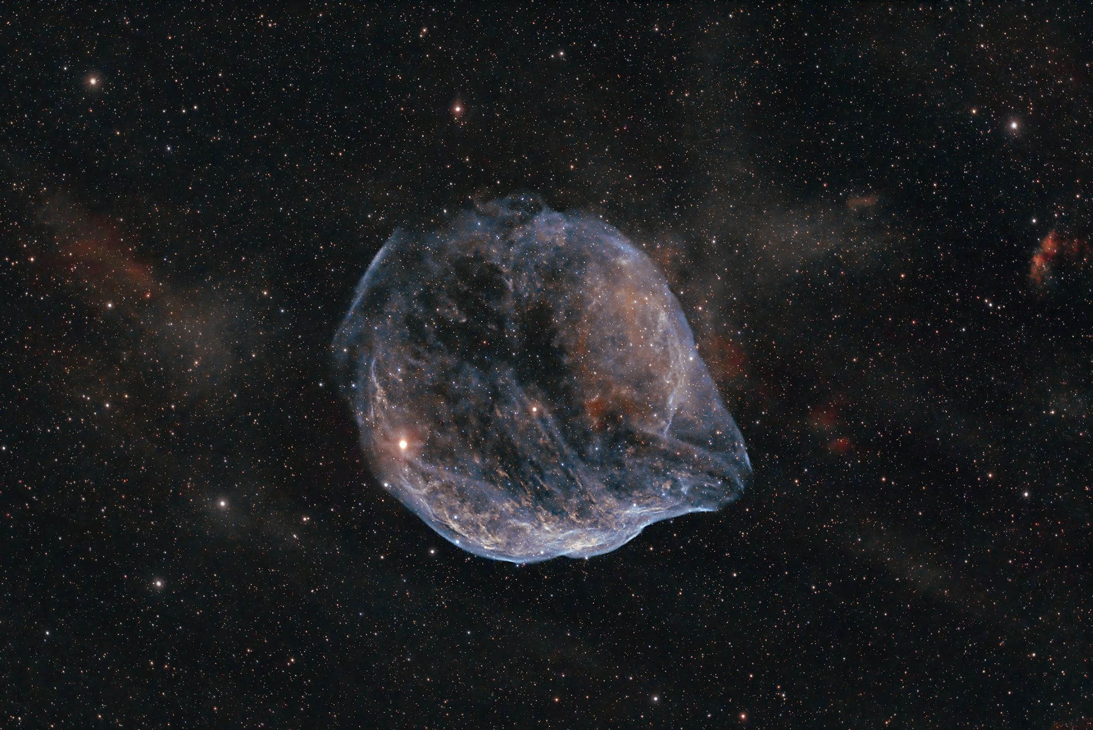 Dolphin Head Nebula - Sh2-308 in Canis Major