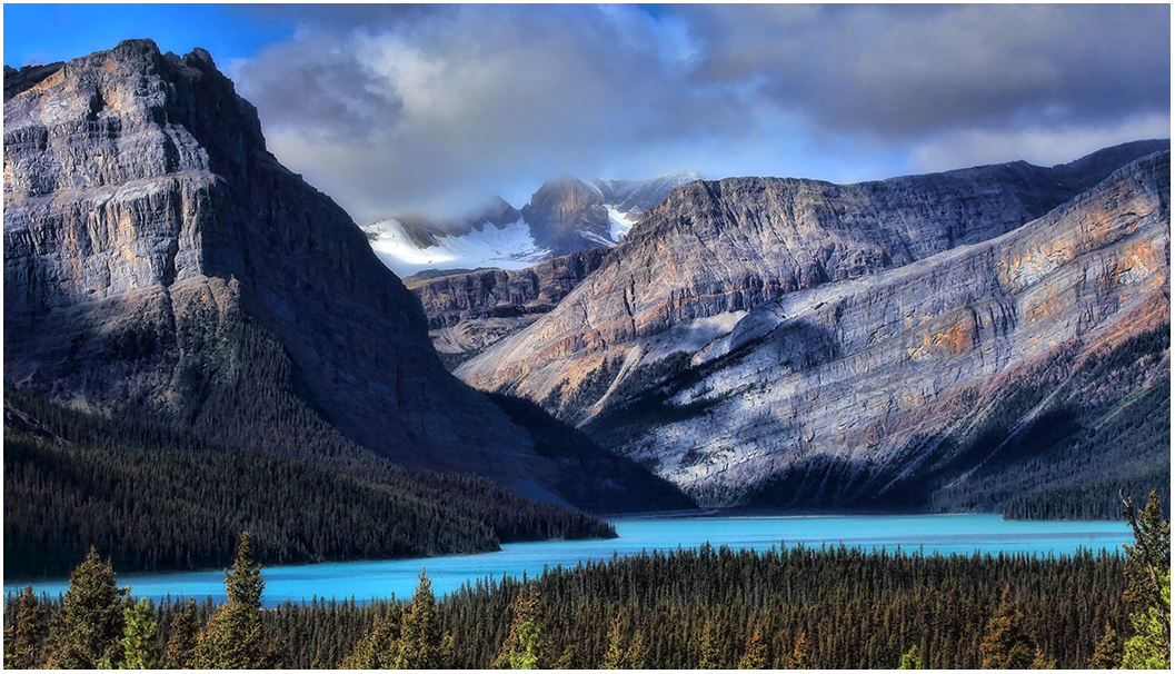 Hector Lake & Waputik Icefield