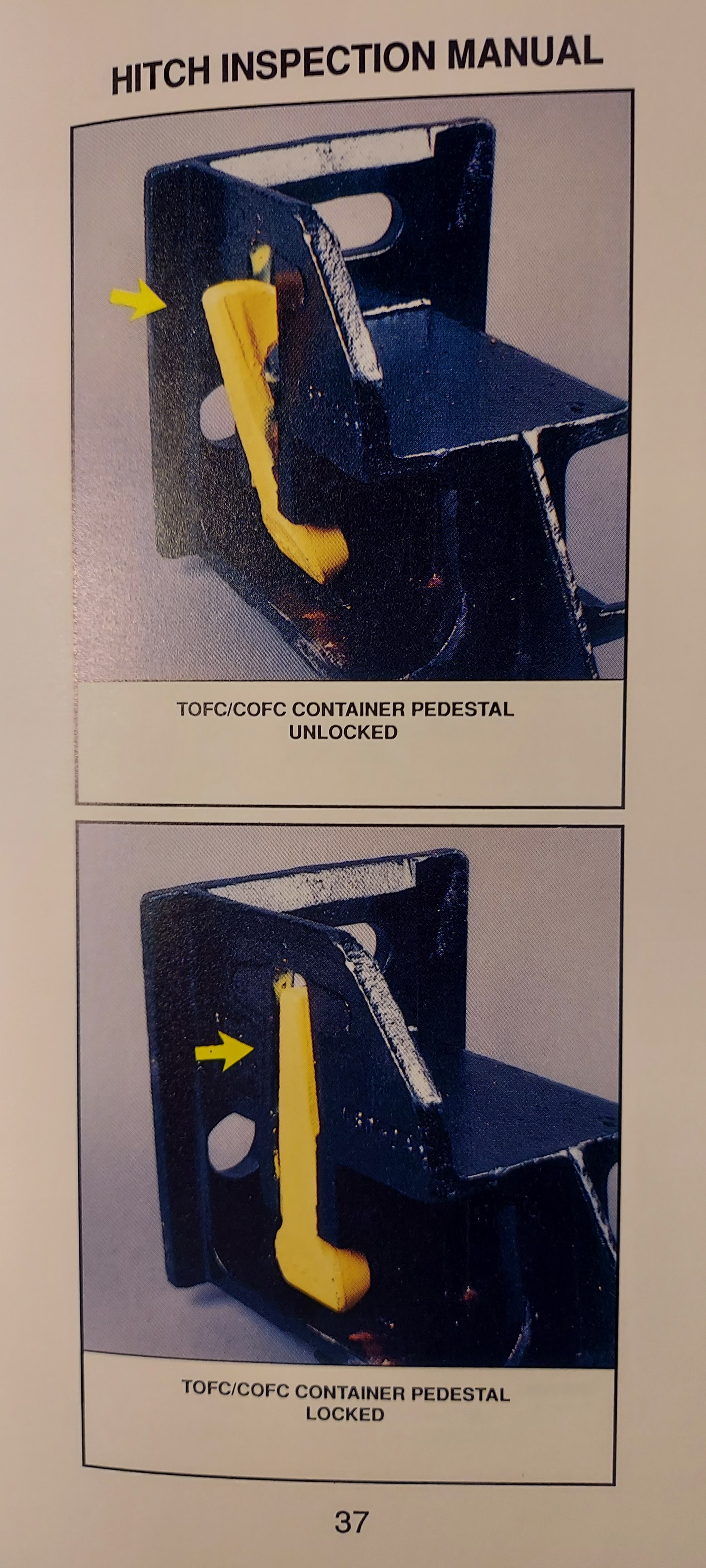 Hitch Inspection Manual Page 37