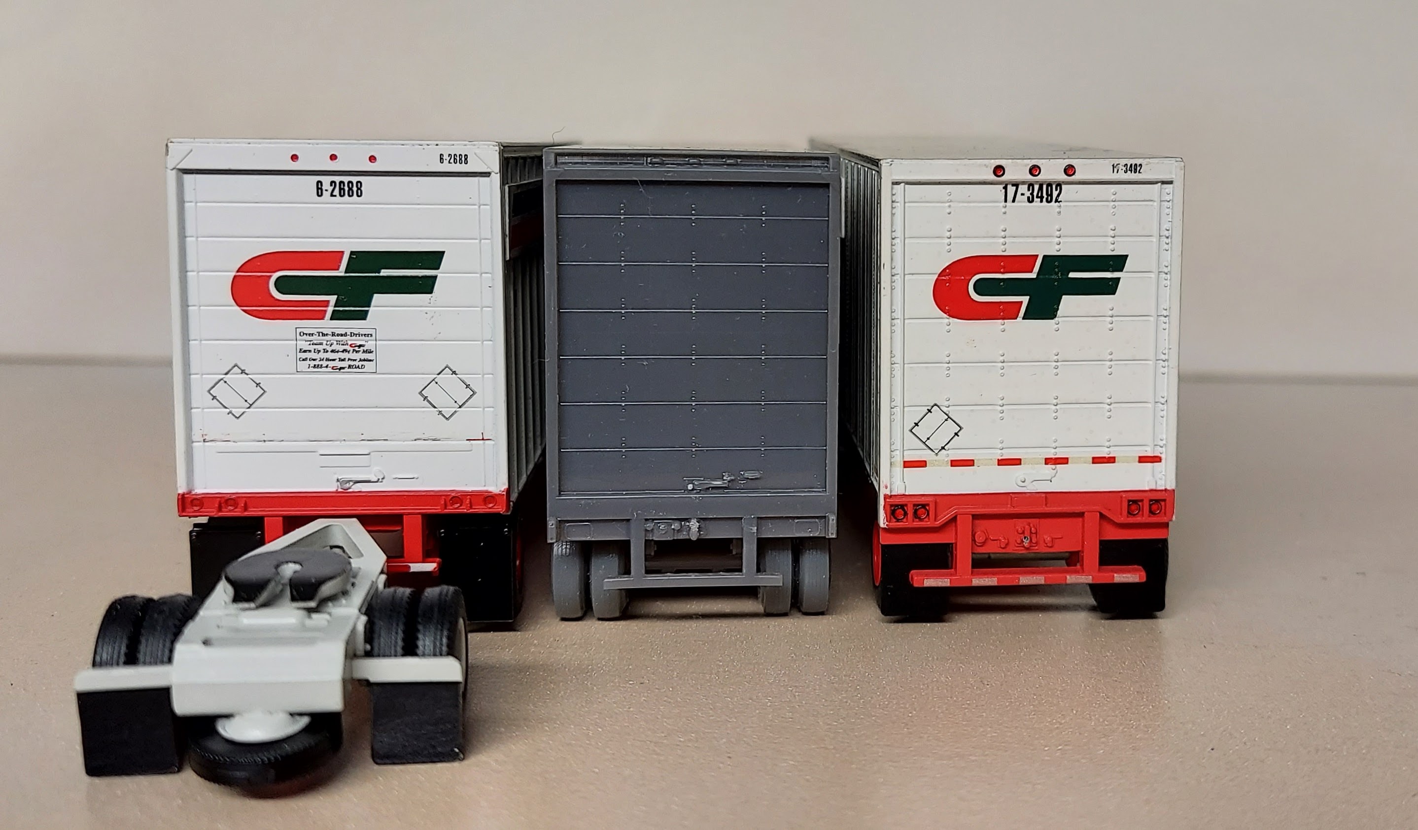 Consolidated Freightways Trailer
