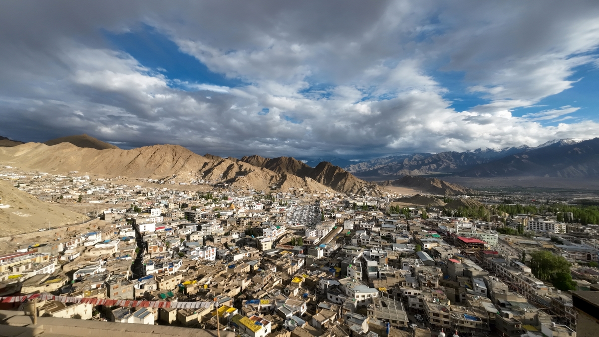 view from Leh Palace
