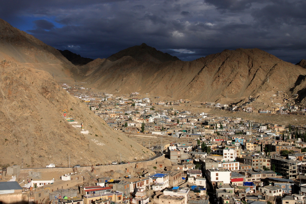 view from Leh Palace