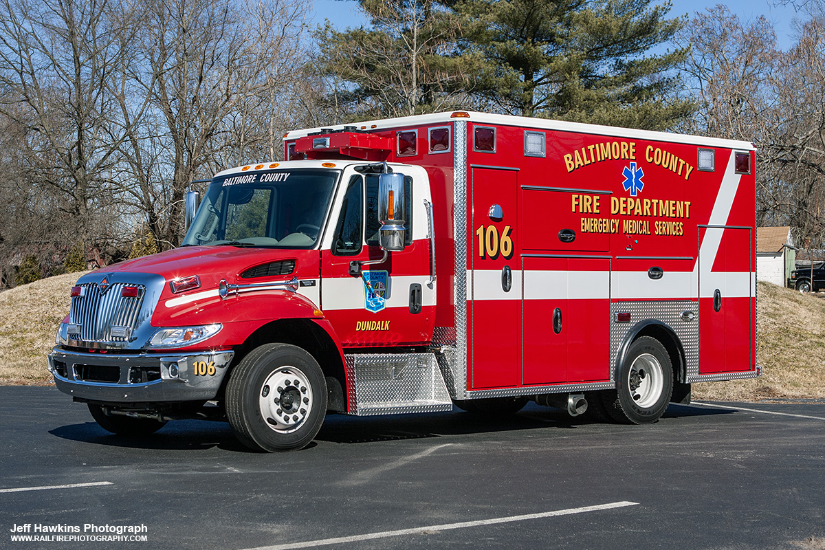 Baltimore County, MD - Medic 106