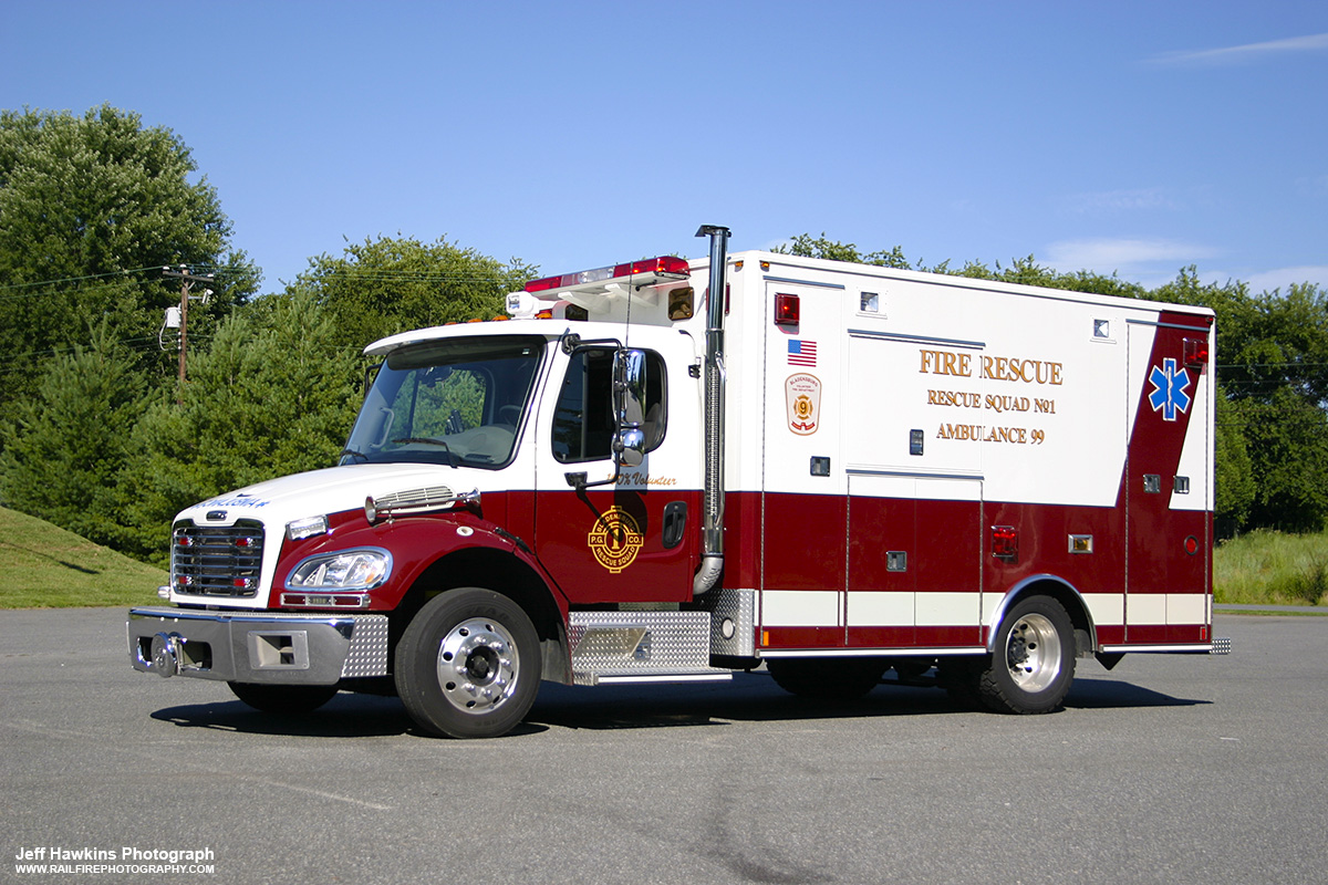 Bladensburg, MD - Ambulance 99