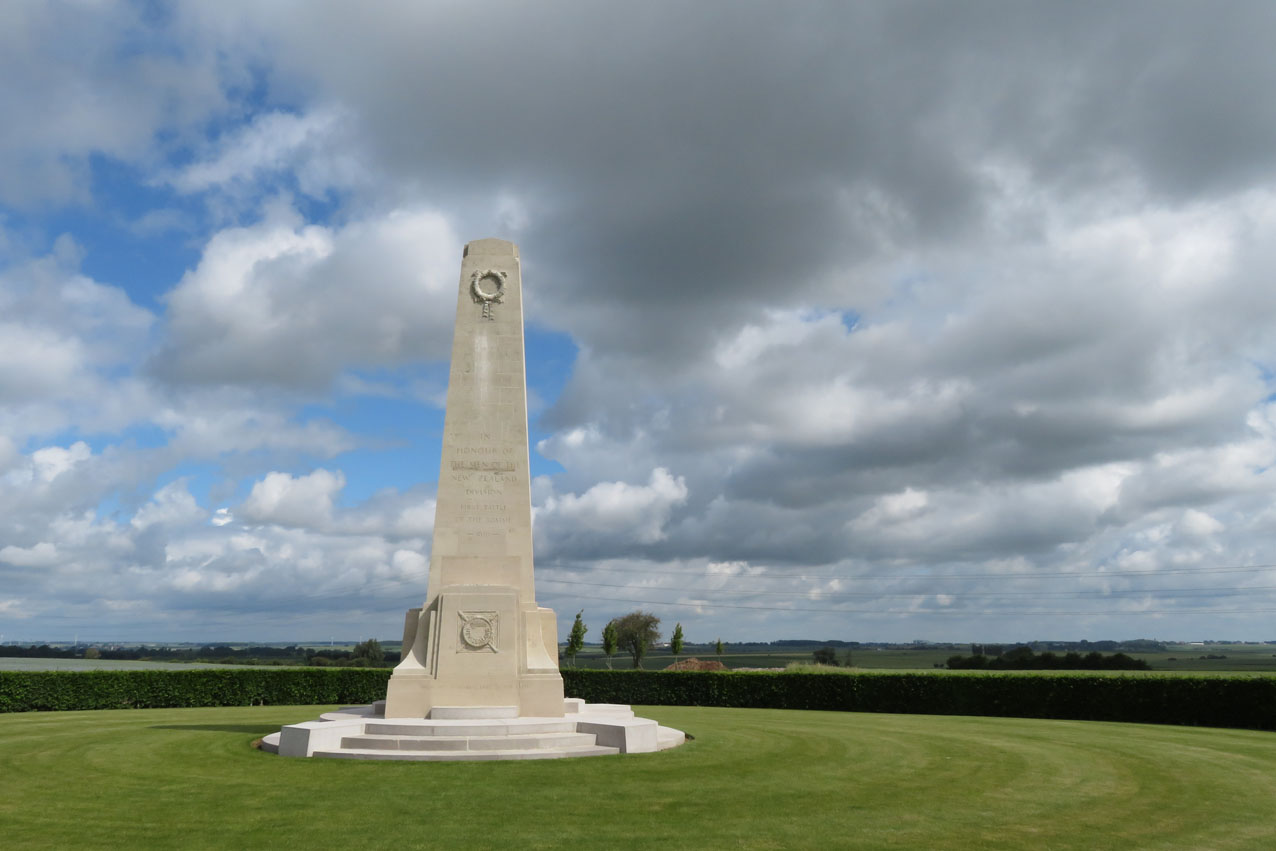 Longueval - New Zealand Memorial