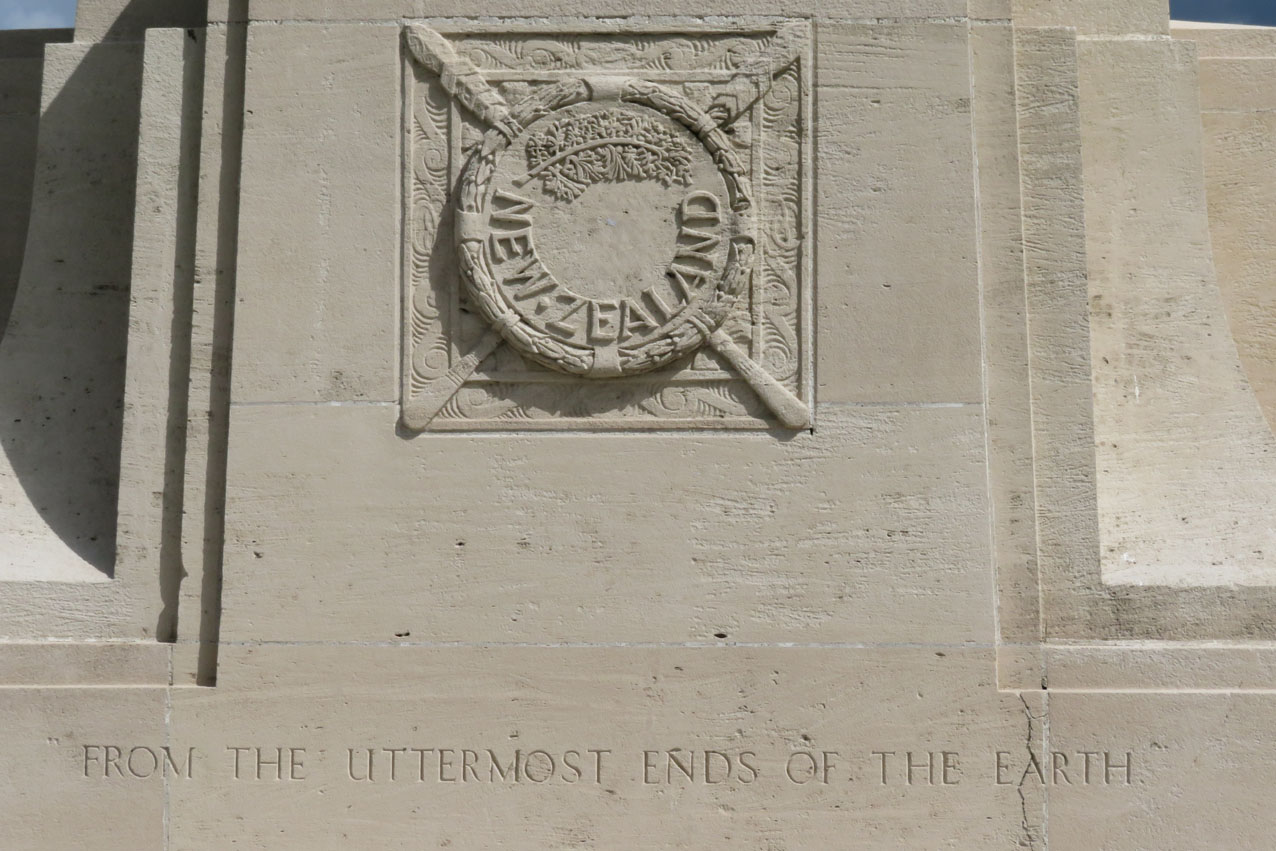 Longueval - New Zealand Memorial