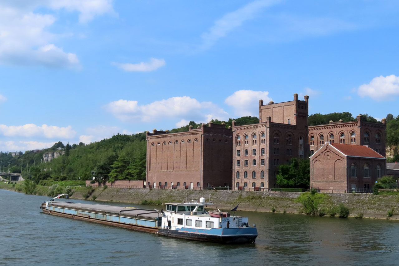 along the river Meuse