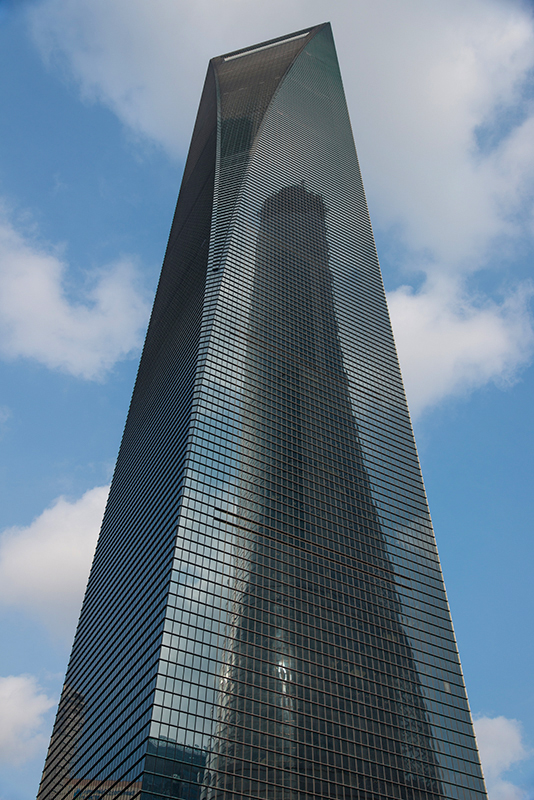 Shanghai World Financial Center Reflection