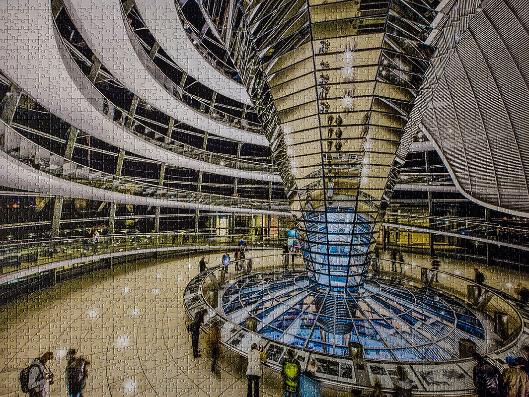 2000 Berlin Reichstag Dome - Photo by CP