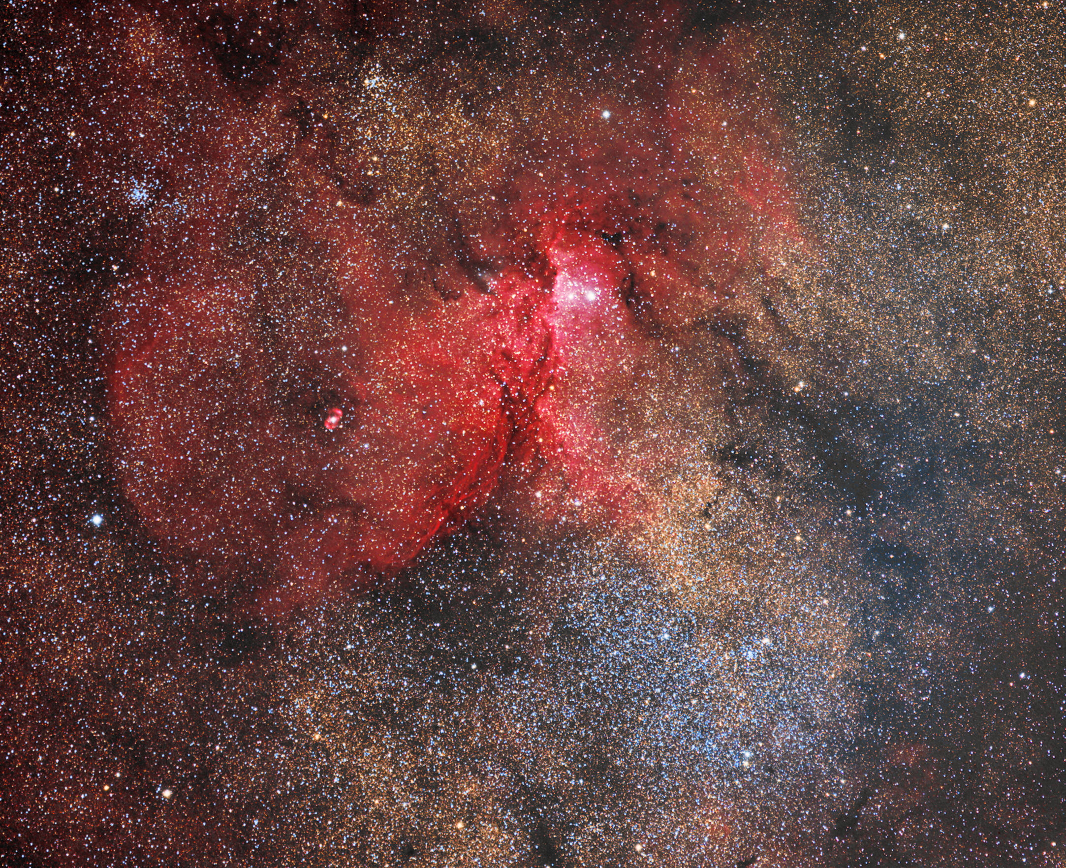 NGC6164 The Fighting Dragons of Ara