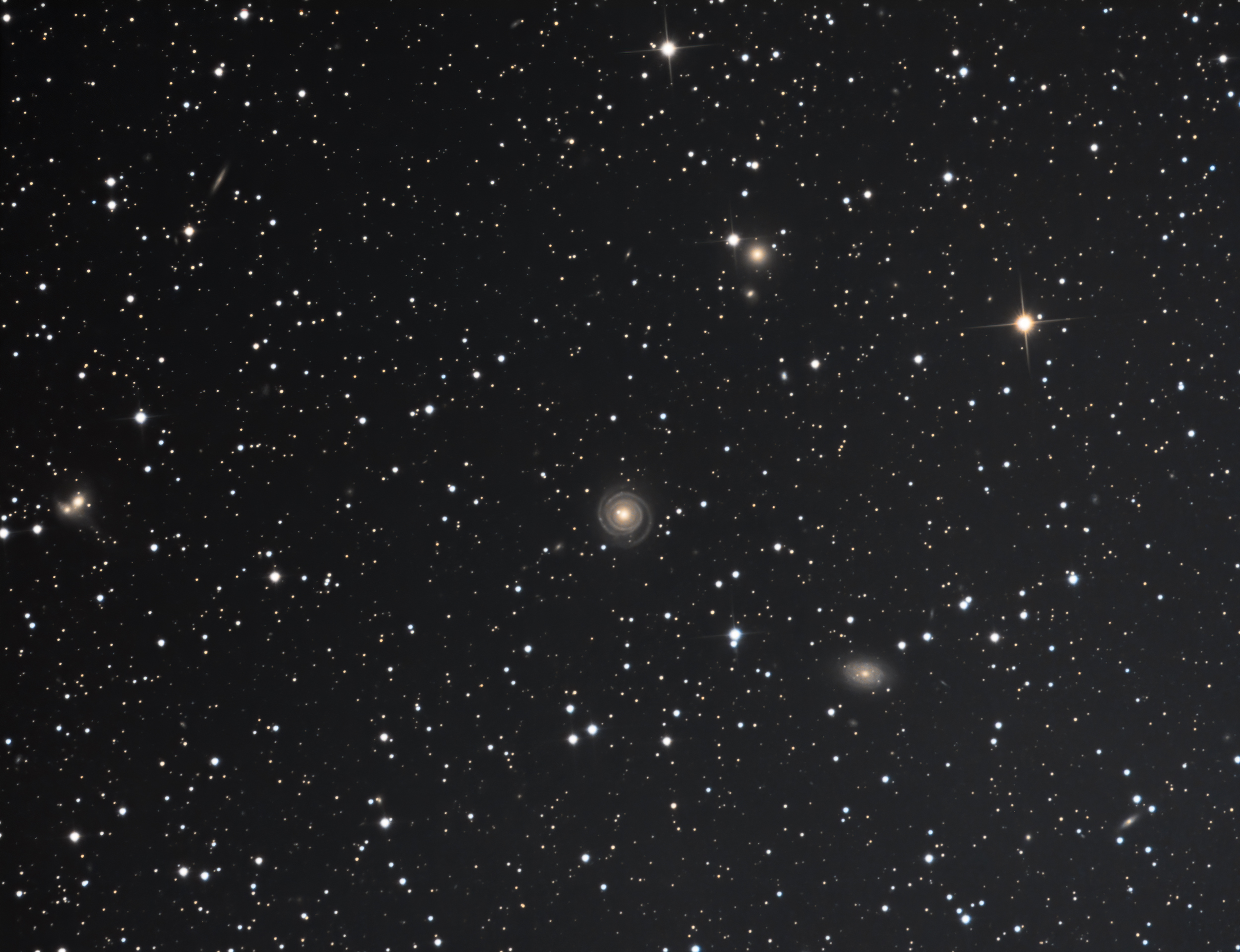 Centaurus Chain of Galaxies