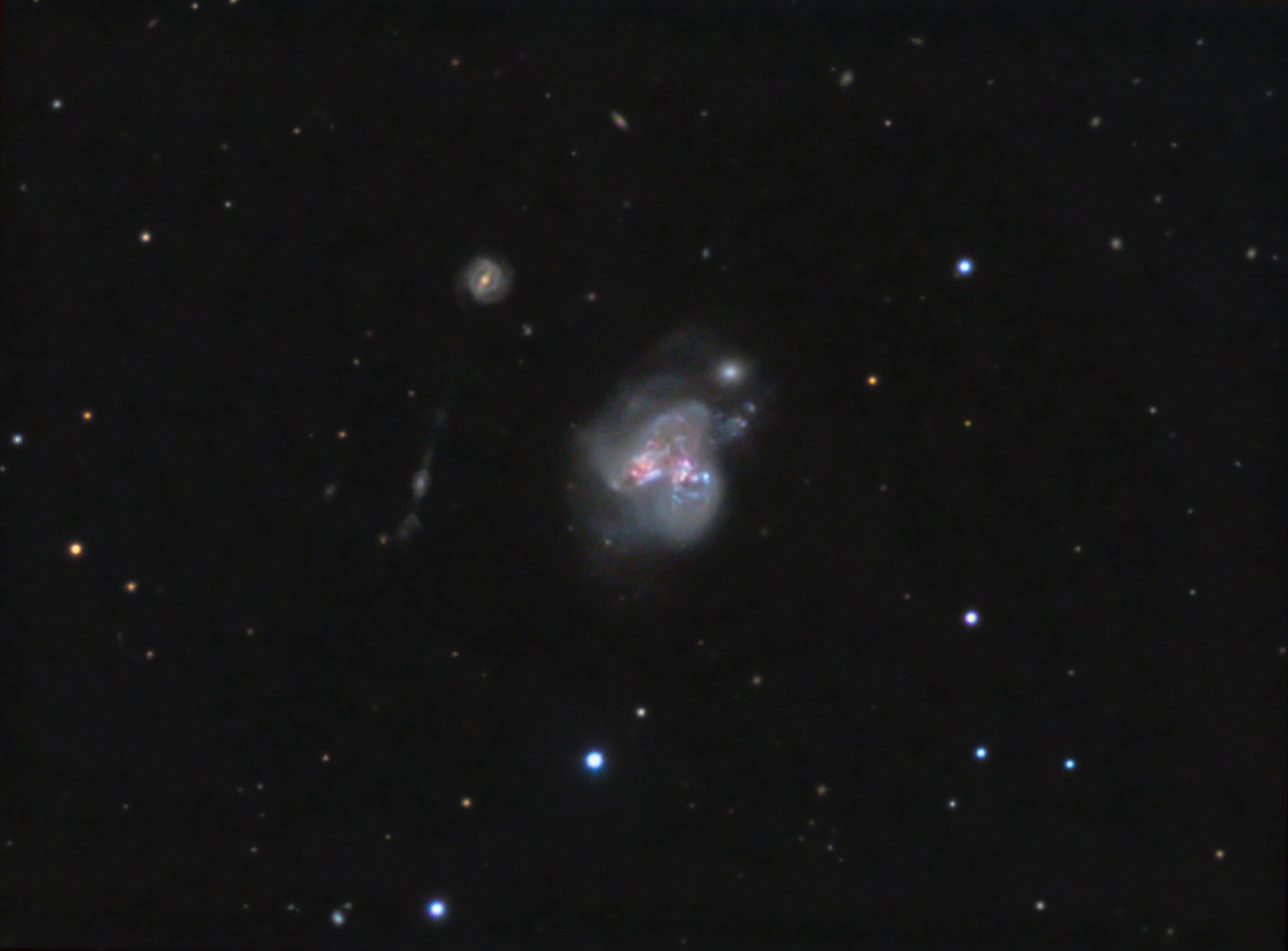 NGC 3690 & IC 694<br>(Arp 299)<br>PGC 35345 (Arp 296)