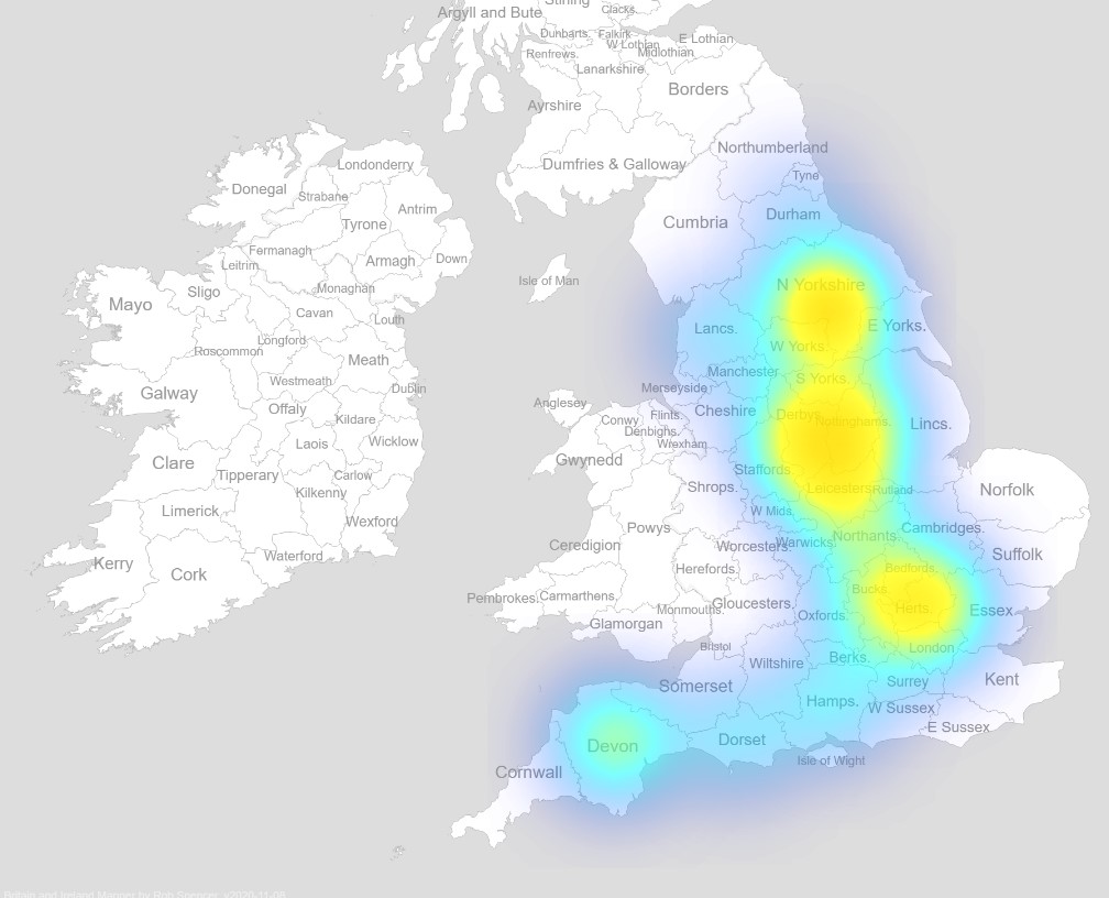 Cockerham map in England.jpg