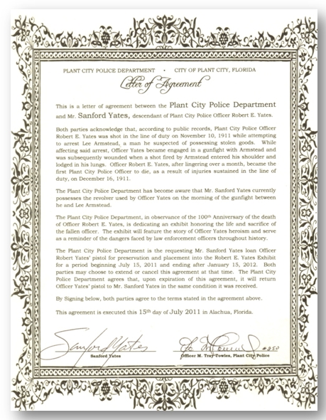 Yates Agreement