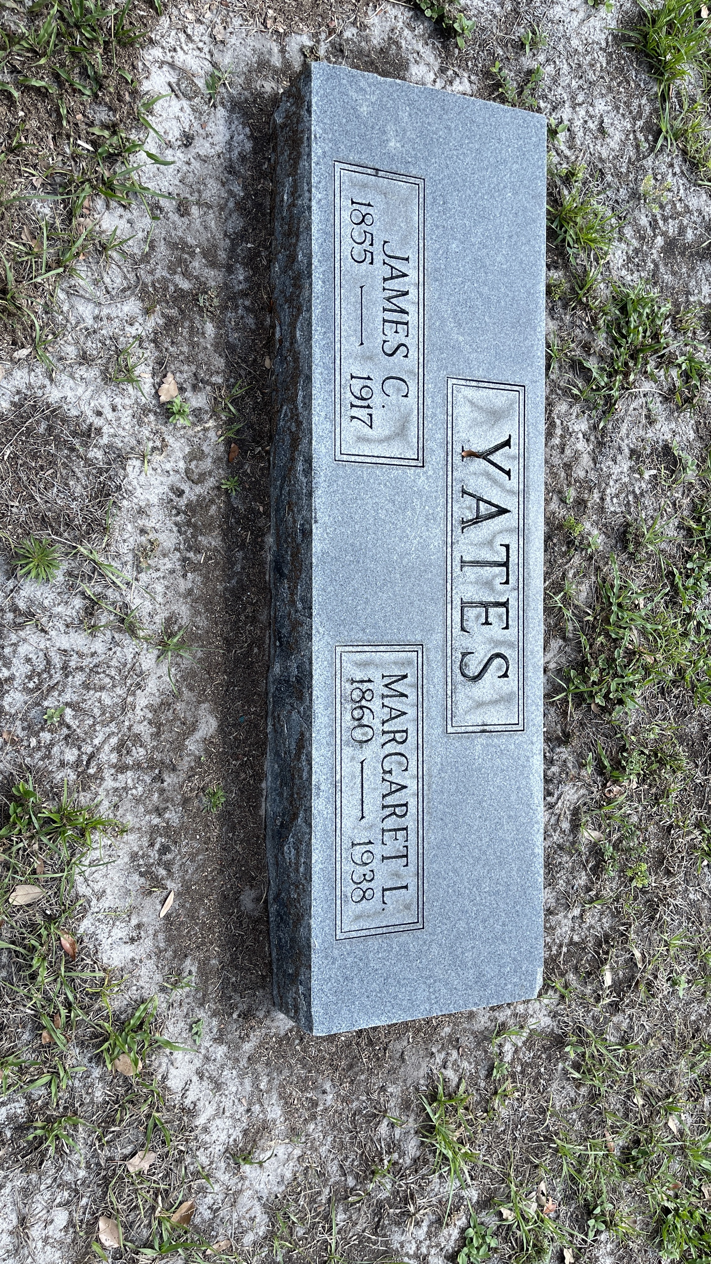 James C Yates (Officer Yates Parents, buried next to him)