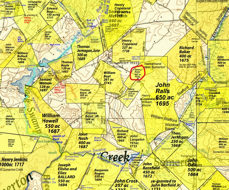 Thomas Boyle, Boyd/Boyt Ralls & George Keen: Nassemond Patents