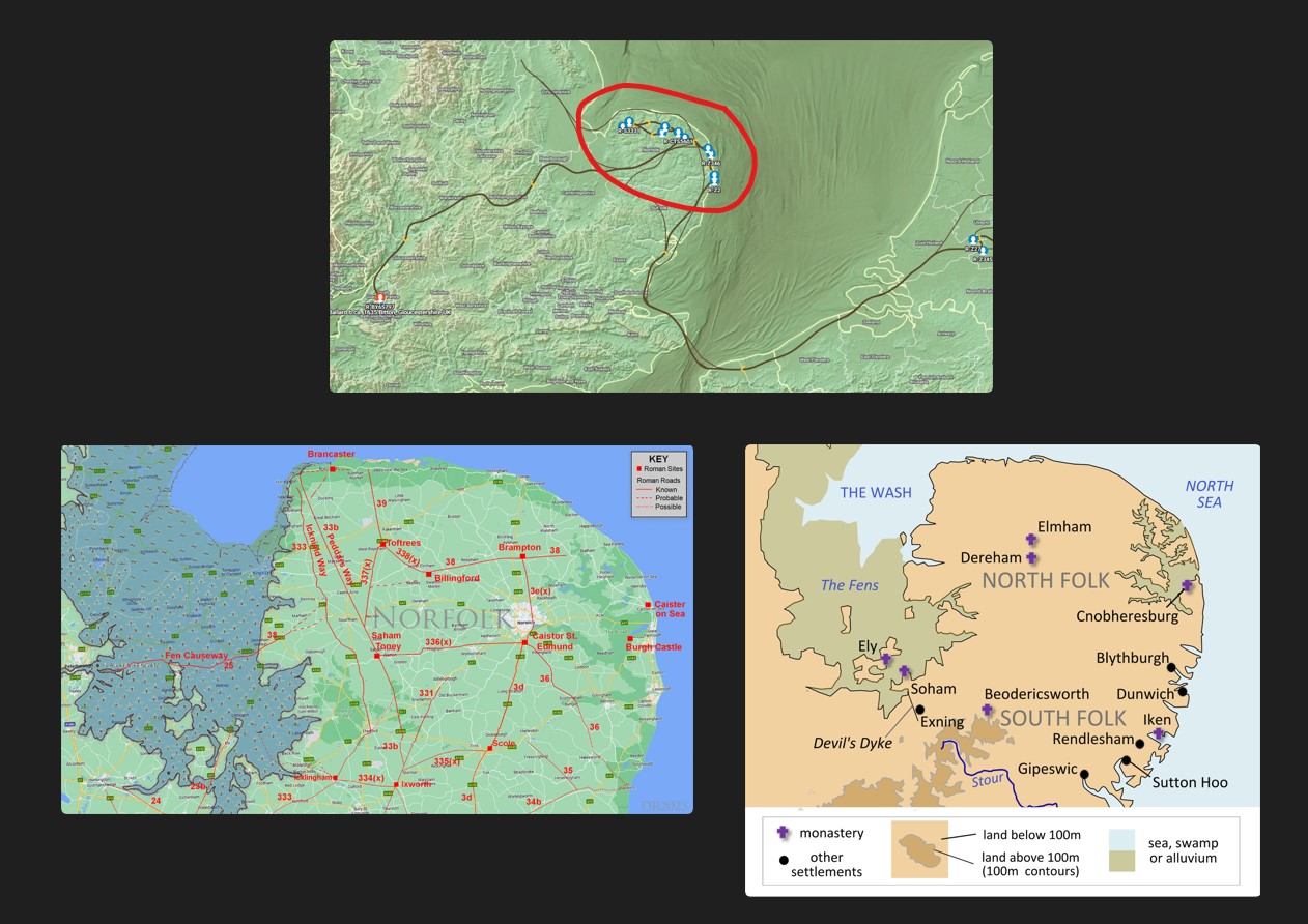 Ballard/Boyett BigY G2 Saxon SNPs, near Sutton Hoo