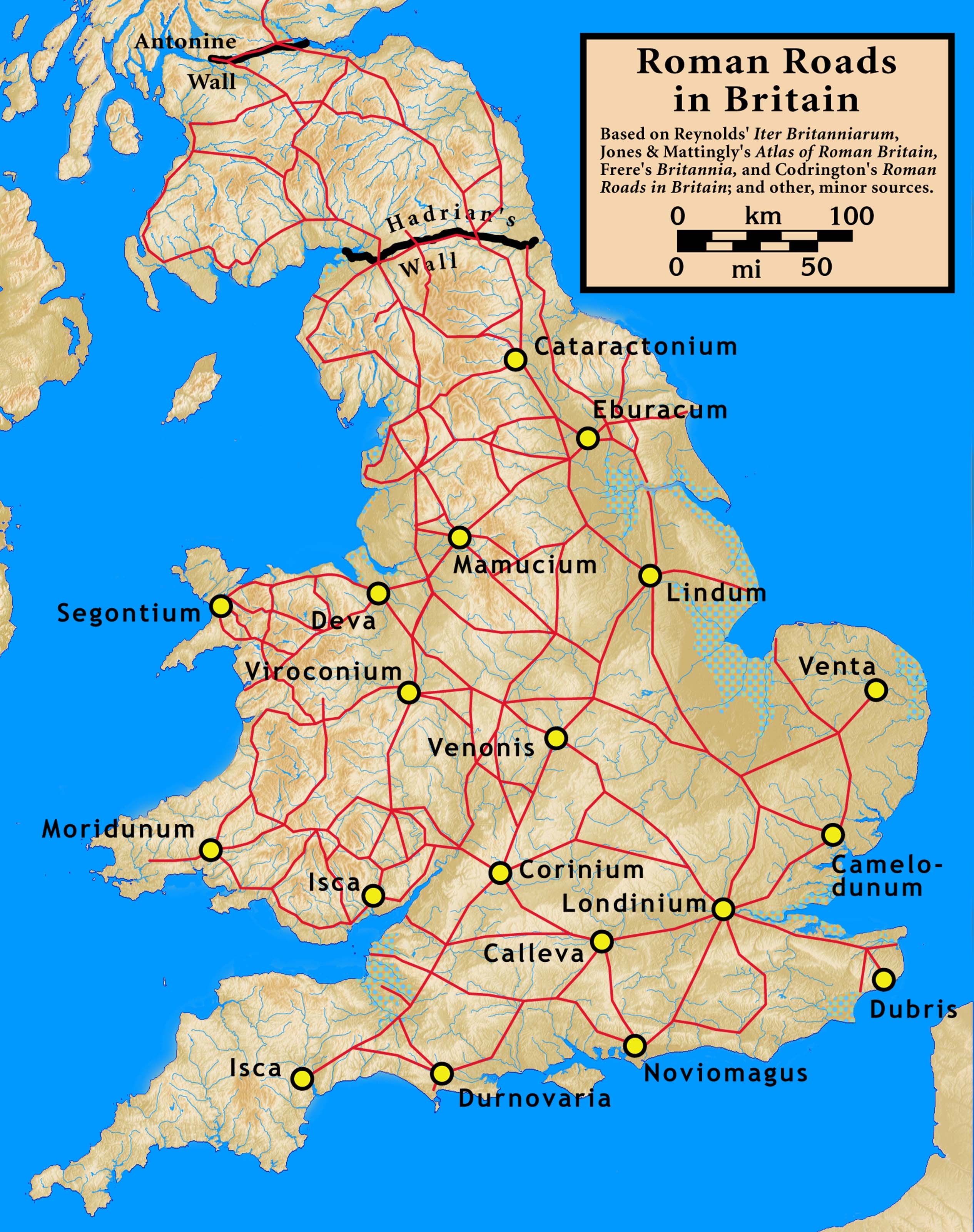 Roman Roads in Britannia